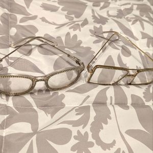 Cute diamond glasses